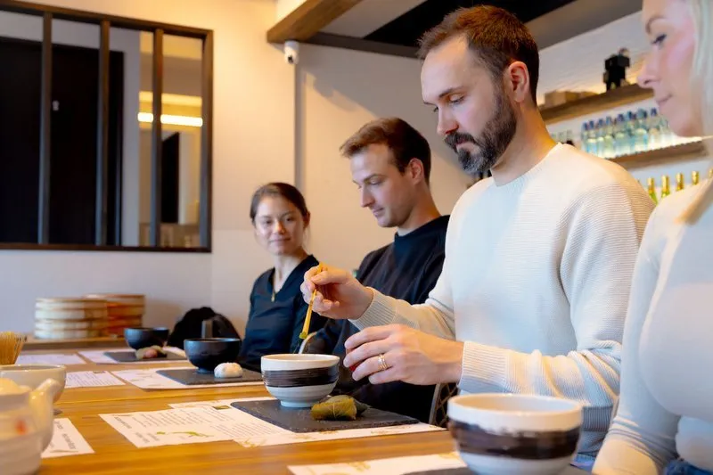 Group Matcha Making Class in Tokyo